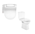 ROCA Multiclean Advance Round + ROCA Access COMFORT HEIGHT close coupled toilet