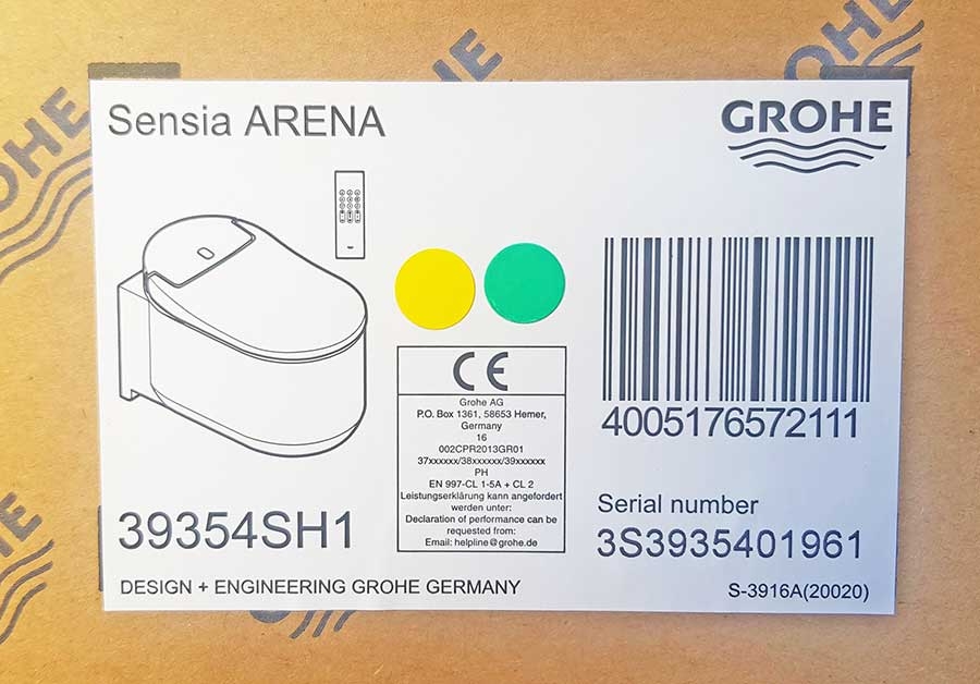 NEW 2020 GROHE SENSIA ARENA