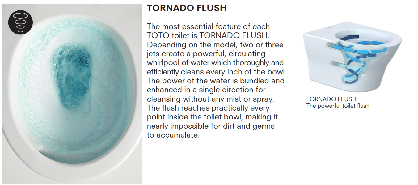 tornado flush toilett